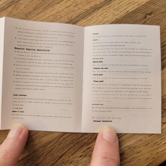 Multifunction Smart Watch/Bracelet Black/Orange - Picture 16 of 16